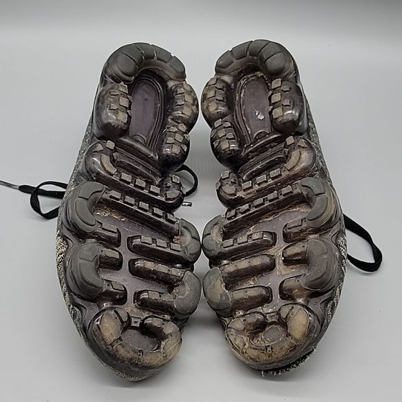 Nike Air Vapormax Flyknit Explorer Grey Black Rose Gold Size 10 Rare - Picture 11 of 11